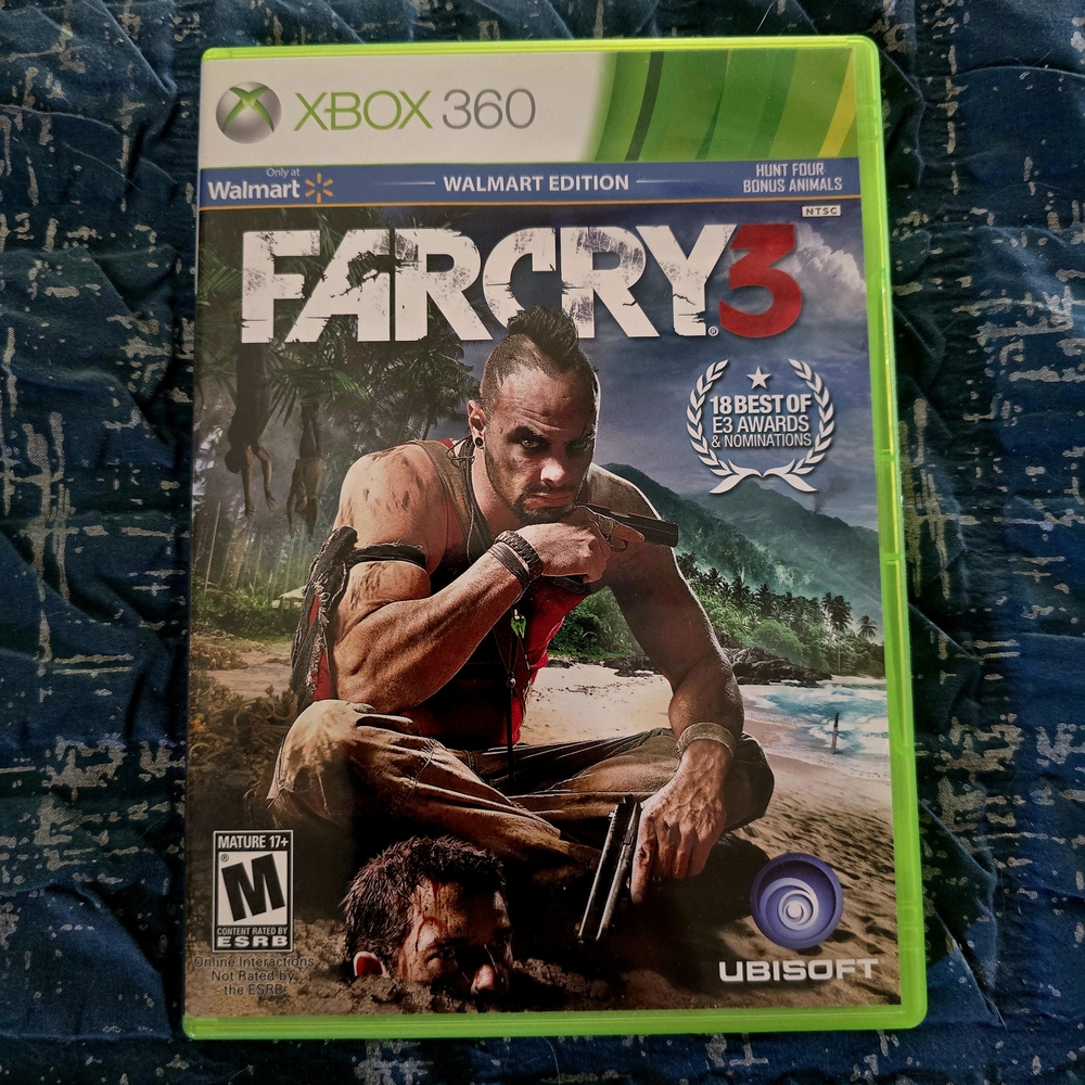 Far Cry 3 Xbox 360 Game - Green Case